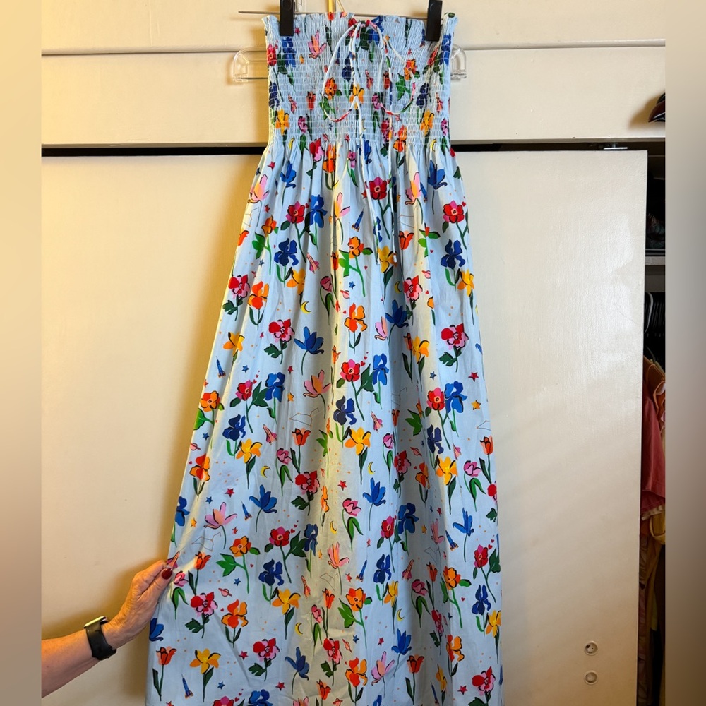 Hill House blue floral dress